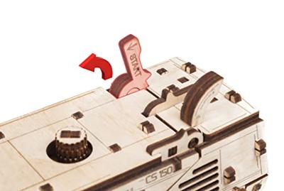 Eco Wood Art 3D Houten Puzzel Mower CS-150C