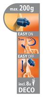 tesa POWERSTRIPS® Zelfklevende haak Small Transparant Inhoud: 5 stuk(s) - thumbnail