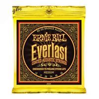 Ernie Ball Everlast medium coated Akoestisch 6 stuk(s) Staal Gitaar - thumbnail
