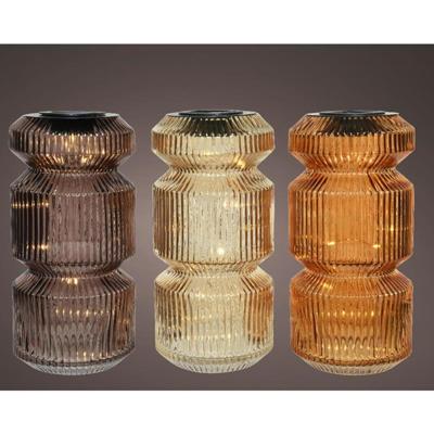 Solar tafellamp dia12-H25cm assorted Decoris - Decoris Solar tafellamp dia12-H25cm assorted Decoris - Decoris