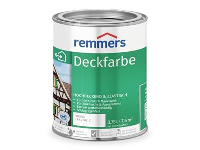Remmers Tuinhuis Beits Color - Inhoud: 0,75ltr, Kleur: Donkergrijs