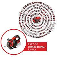 Einhell Power X-Change TE-DA 18/760 Li Solo 4514160 Buisreiniger 362 mm - thumbnail