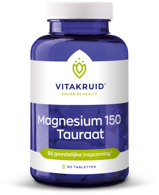Vitakruid Magnesium 150 Tauraat Tabletten