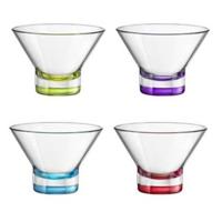 Bormioli Rocco IJscoupes Ypsilon Gekleurd - 375 ml - 4 stuks - thumbnail