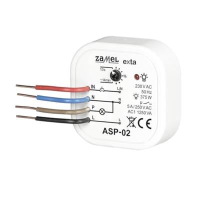Zamel ASP-02 Trappenhuislichtautomaat Inbouw (in muur of meubel) 230 V Zamel ASP-02 Trappenhuislichtautomaat Inbouw (in muur of meubel) 230 V