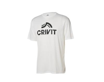 CRIVIT Heren sportshirt (Wit, XL)