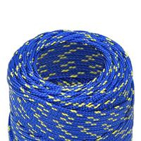 Boottouw 2 mm 25 m polypropyleen blauw - thumbnail