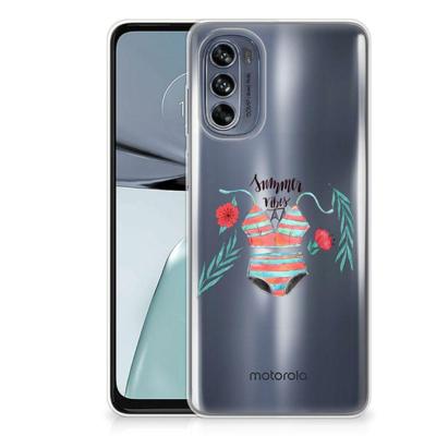 Motorola Moto G62 5G Telefoonhoesje met Naam Boho Summer Motorola Moto G62 5G Telefoonhoesje met Naam Boho Summer