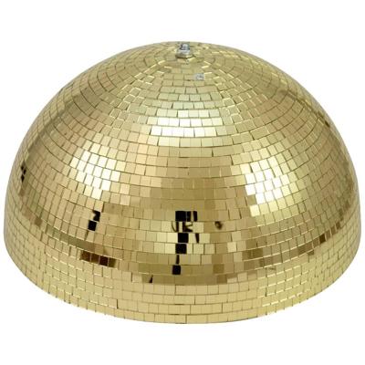 EUROLITE Half Mirror Ball 50cm gold motorized EUROLITE Half Mirror Ball 50cm gold motorized