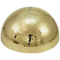 EUROLITE Half Mirror Ball 50cm gold motorized - thumbnail