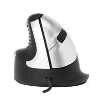 R-Go Tools Ergonomische muis R-Go HE Break met pauzesoftware, medium (handlengte 165-185mm), linkshandig, bedraad, zwart - thumbnail