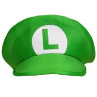 Witbaard verkleedpet loodgieter groen omtrek 56/57 cm - thumbnail