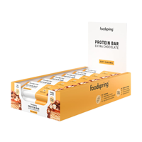 Foodspring Protein Bar Extra Chocolate Soft Caramel (12 x 45 g) - thumbnail