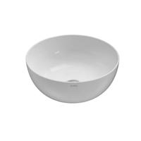 Waskom Luca Sanitair Blobo Rond Ø37cm Opzet Wastafel (Zonder Overloop) Wit - thumbnail