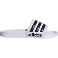 adidas Adilette Shower Slippers Wit Zwart - thumbnail