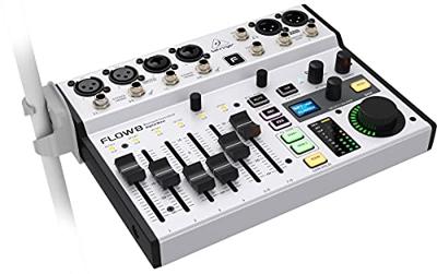 Behringer Flow 8 Digitale mixer met USB audio-interface Behringer Flow 8 Digitale mixer met USB audio-interface