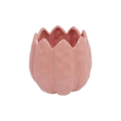 Countryfield Bloempot tulp s roze 12x12x13cm
