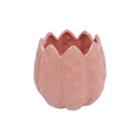 Countryfield Bloempot tulp s roze 12x12x13cm - thumbnail
