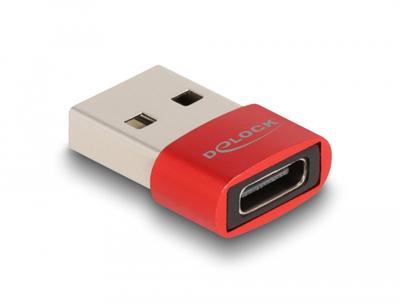 DeLOCK USB 2.0 Adapter USB-A male > USB-C female