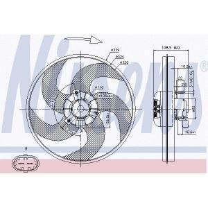 Koelventilator 85672