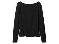 esmara Dames top (Zwart, M (40/42)) - thumbnail