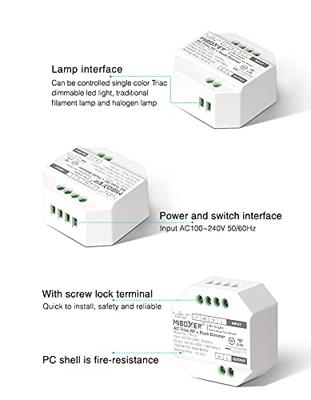 MiBoxer Dimmodule - AC 230V Triac RF+Push Dimmer - thumbnail