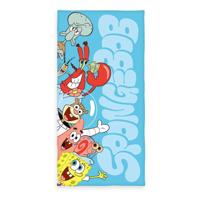 SpongeBob Squarepants Velour Towel 75 x 150 cm - thumbnail