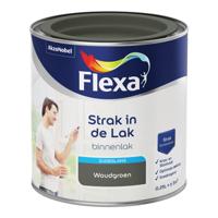 Flexa Strak in de Lak Binnenlak Zijdeglans - Woudgroen - thumbnail