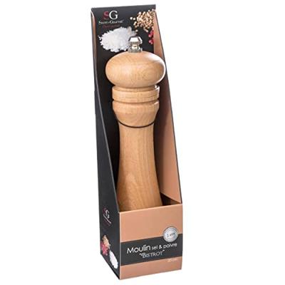 2 in 1 Peper- en Zoutmolen Secret de Gourmet Bruin Hout 22 x 6 cm 2 in 1 Peper- en Zoutmolen Secret de Gourmet Bruin Hout 22 x 6 cm