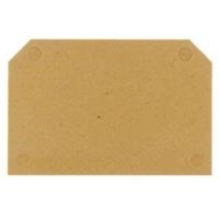 Weidmüller 0191320000 Afsluitplaat Beige 20 stuk(s) - thumbnail