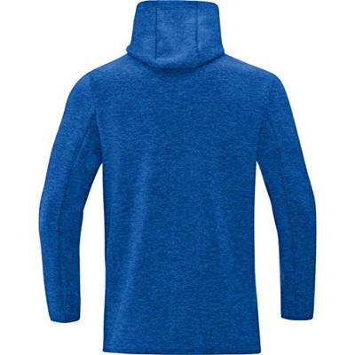 JAKO 6729 Sweater Met Kap Premium Basics - Royal Gemeleerd - 3XL