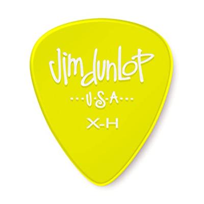 Dunlop Gels Extra Heavy 12-pack plectrumset geel - thumbnail