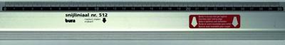 Snijliniaal bura 512 antica 30cm aluminium Snijliniaal bura 512 antica 30cm aluminium