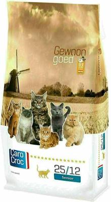 Carocroc 25/12 Senior kattenvoer 2 kg Carocroc 25/12 Senior kattenvoer 2 kg
