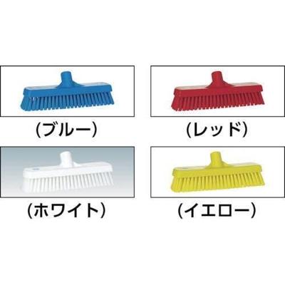 Vikan vloerschrobber hard rood 30cm