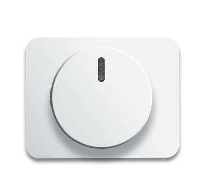 Busch-Jaeger 2CKA006599A2324 Dimmer Afdekking Alpha Nea, Alpha exclusive Wit, Verkeerswit 1 stuk(s)