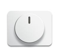 Busch-Jaeger 2CKA006599A2324 Dimmer Afdekking Alpha Nea, Alpha exclusive Wit, Verkeerswit 1 stuk(s) - thumbnail