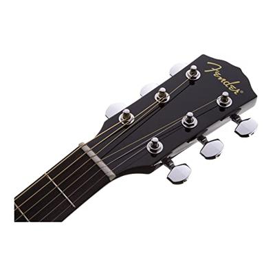 Fender CD-60 V3 Black WN akoestische westerngitaar met koffer - thumbnail