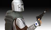Revell modelbouwpakket star wars - din djarin the bounty hunter the mandalorian 1:9 - 60dlg. - thumbnail