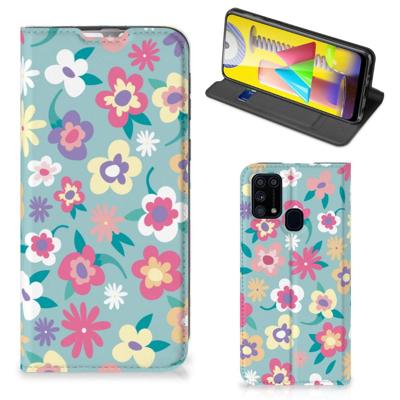 Samsung Galaxy M31 Smart Cover Flower Power Samsung Galaxy M31 Smart Cover Flower Power