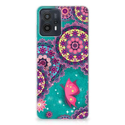 Motorola Moto G23 | G13 | Hoesje maken | Cirkels en Vlinders Motorola Moto G23 | G13 | Hoesje maken | Cirkels en Vlinders