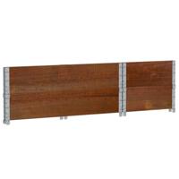 VidaXL Palletopzetranden 2 st 100x50 cm massief grenenhout bruin - thumbnail