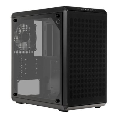 Cooler Master Q300LV2-KGNN-S00 Q300L V2 Mini Tower, Micro-ATX/ Mini-ITX, Black, 120mm/ 140mm, USB3.0