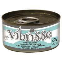 VIBRISSE CAT TONIJN / SARDINES 70 GR - thumbnail