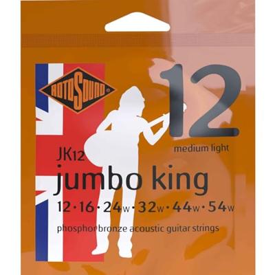 Rotosound JK12 Jumbo King set westerngitaarsnaren 012 - 054