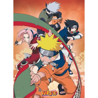 Poster Naruto - Team 7 38x52cm Poster Naruto - Team 7 38x52cm