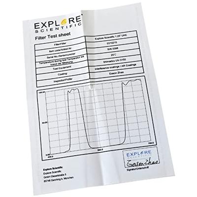 EXPLORE SCIENTIFIC 1,25 Inch UHC Nebula Filter