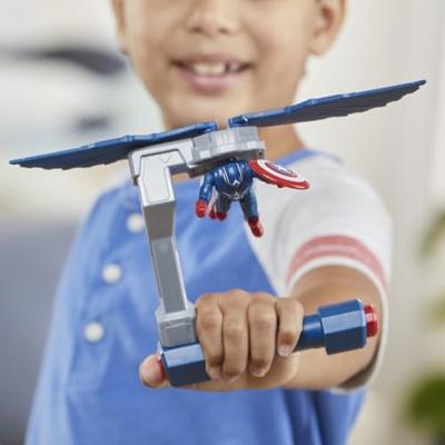 Captain America Flight Control-figuur, Marvel Epic Hero Series Captain America: Brave New World, vanaf 4 jaar