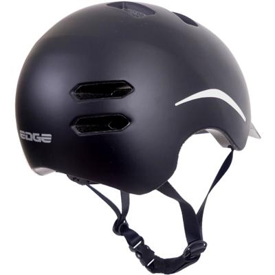 Edge fietshelm urban e-bike pedelec medium (54-58cm) zwart nta 8776 keurmerk (bromfiets & speed pedelec)