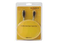 Delock 82589 Kabel FireWire 9-pins male > 4-pins male 2 m - thumbnail